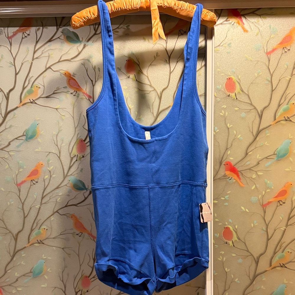 FP Movement Blue Women's Exercise Romper